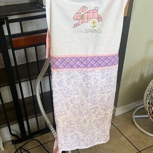 Pink and Purple Apron